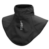 Sottogola WB-BIB, un scaldacollo windbreaker/pile nero. Protezione ottimale contro vento e freddo. Di T.UR.